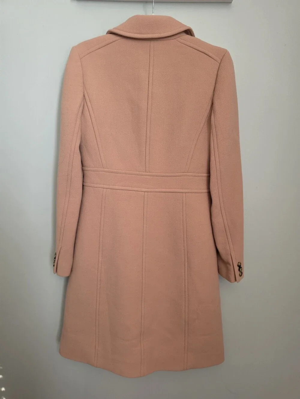 J.Crew Classic lady day coat in Italian double-cloth wool with Thinsulate size 4